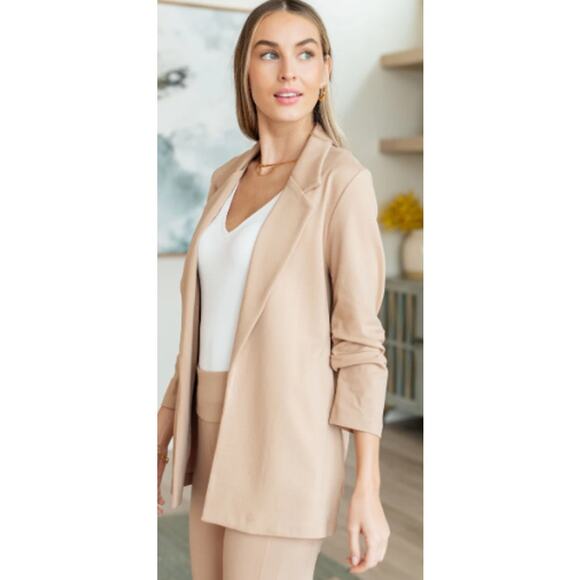 Avenue Shops Magic 3/4 Blazer |Plus Size 2X - Picture 4 of 7